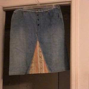 Jean Skirt